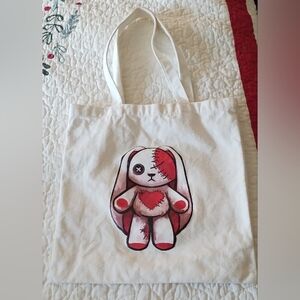 Canvas Bunny Bag